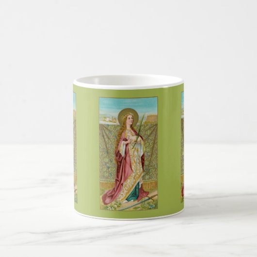 St. Agnes of Rome (BC 01) Kaffee Tasse 3 (Mittel)