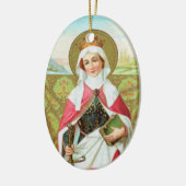 St. Agnes of Rome (BC 01) Keramik Ornament (Links)