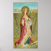 St. Agnes of Rome (BC 01) Poster (Vorne)
