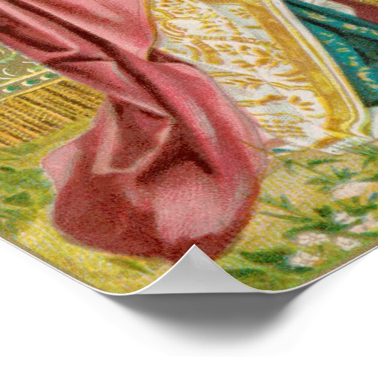 St. Agnes of Rome (BC 01) Poster (Ecke)