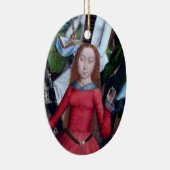 St. Agnes of Rome (Einzelheiten; M 070) Keramik Ornament (Rechts)