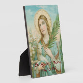 St. Agnes of Rome (MH 01) 5"x7" Fotoplatte (Seite)