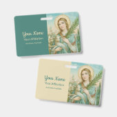 St. Agnes of Rome (MH 01) Ausweis (Vorder- & Rückseite)