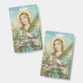 St. Agnes of Rome (MH 01) Ausweis (Front & Back)