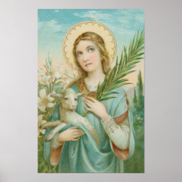 St. Agnes of Rome (MH 01) Poster