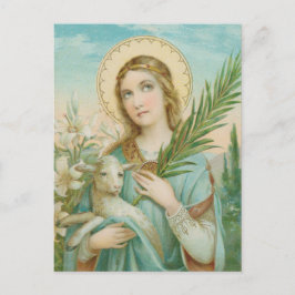 St. Agnes of Rome (MH 01) Postkarte