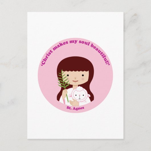 St. Agnes Postkarte (Vorderseite)