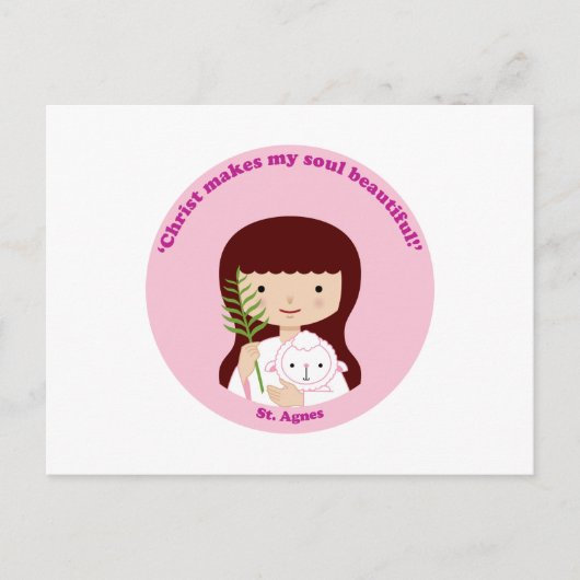St. Agnes Postkarte (Vorderseite)