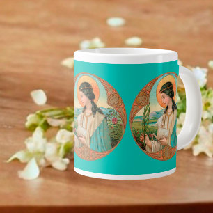 St. Agnes von Rom (BK 006) Jumbo-Mug Jumbo-Tasse