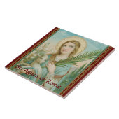 St. Agnes von Rom (MH 01) Fliese (Seite)