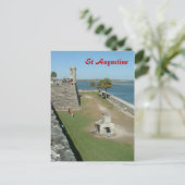 St Agustine Postkarte (Stehend Vorderseite)