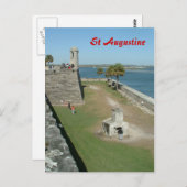 St Agustine Postkarte (Vorne/Hinten)