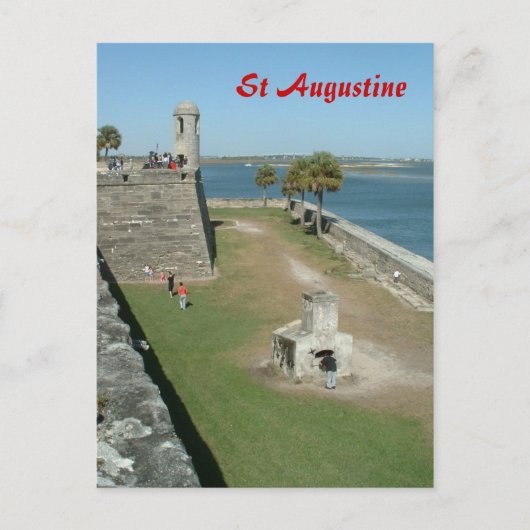 St Agustine Postkarte (Vorderseite)