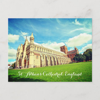 St-Albaner-Kathedrale, England, Postkarte