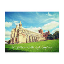 St-Albaner-Kathedrale, England, Postkarte