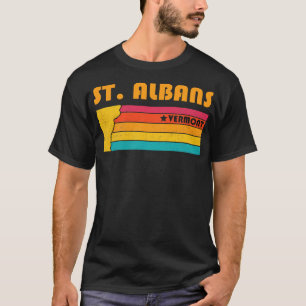 St Albans Vermont Vintag Distressed Souvenir 2 T-Shirt