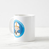 St. Albert das große Kaffeetasse (Vorderseite Links)
