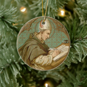 St. Albert der Große (BK 013) Keramik Ornament