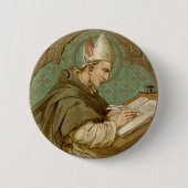 St. Albert der Große (BK 013) Rund Button (Vorderseite)