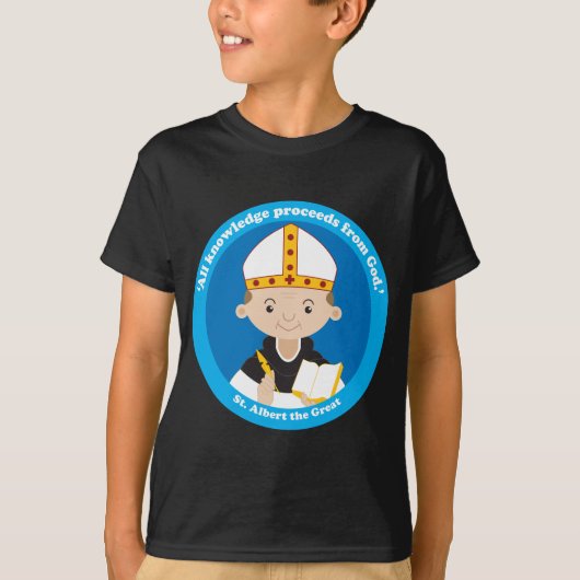 St. Albert der Große T-Shirt (Vorderseite)