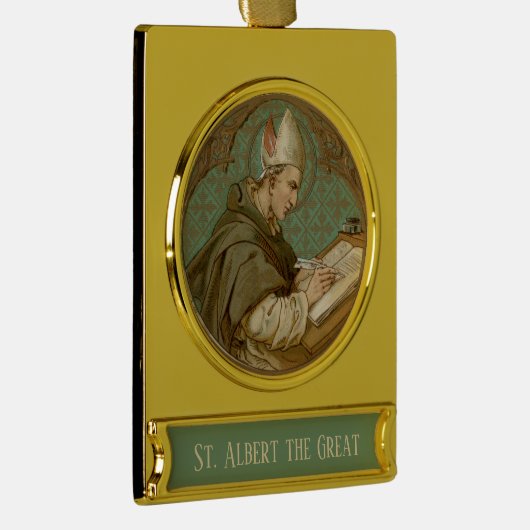 St. Albert the Great (BK 013) Banner-Ornament Gold (Rechts)