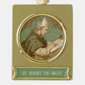 St. Albert the Great (BK 013) Banner-Ornament Gold (Vorderseite)