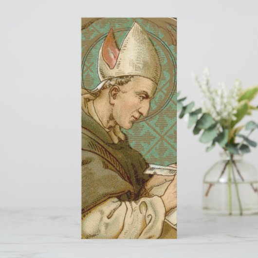St. Albert the Great (BK 013) Blank Greeting Card (Stehend Vorderseite)