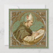 St. Albert the Great (BK 013) Blank Greeting Card (Vorderseite)