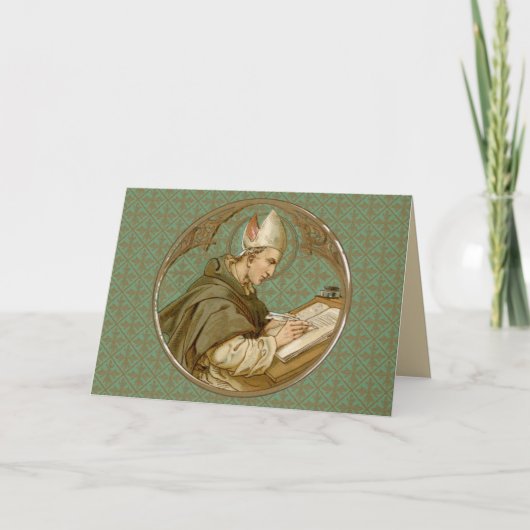 St. Albert the Great (BK 013) Blank Greeting Karte (Vorderseite)
