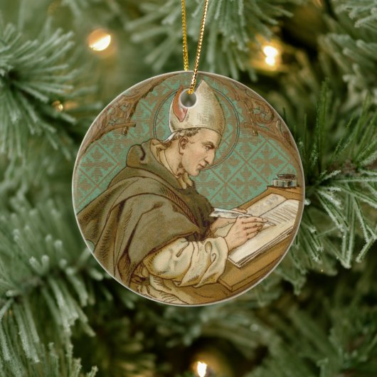 St. Albert the Great (BK 013) Keramik Ornament (Baum)