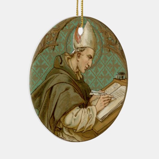 St. Albert the Great (BK 013) Keramik Ornament (Rechts)