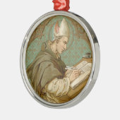 St. Albert the Great (BK 013) Ornament Aus Metall (Links)