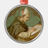 St. Albert the Great (BK 013) Ornament Aus Metall (Vorne)