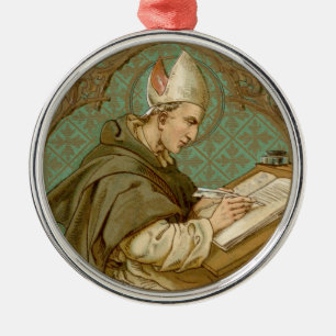 St. Albert the Great (BK 013) Ornament Aus Metall