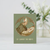 St. Albert the Great (BK 013) Postcard Postkarte (Stehend Vorderseite)