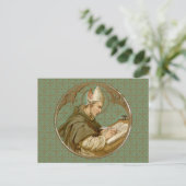 St. Albert the Great (BK 013) Postcard Postkarte (Stehend Vorderseite)