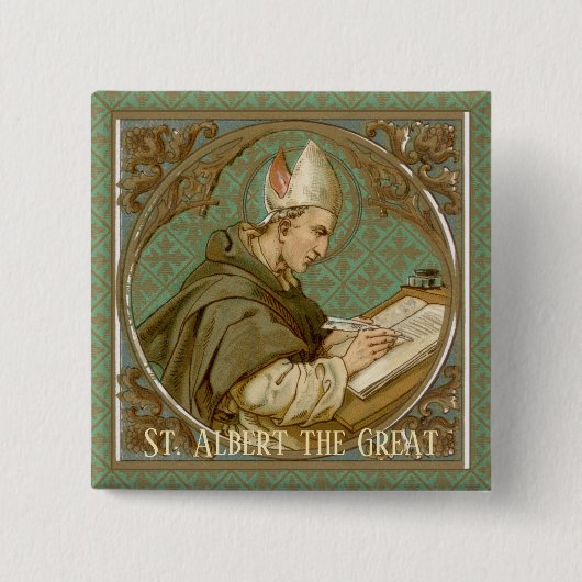 St. Albert the Great (BK 013) Square Button (Vorderseite)