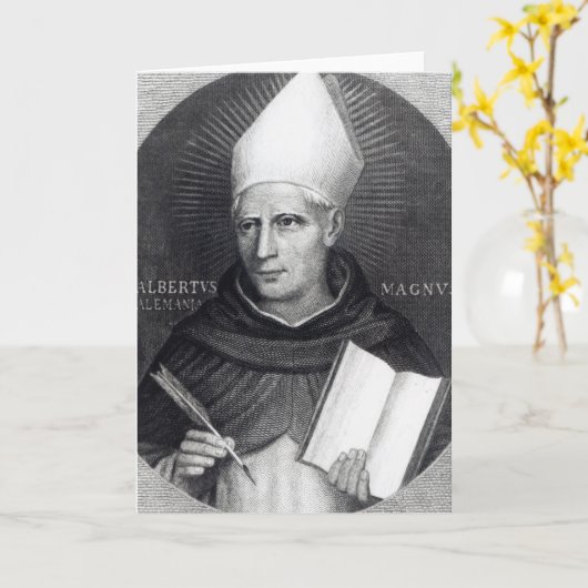St. Albertus Magnus, 1851 Karte (Gelbe Blume)