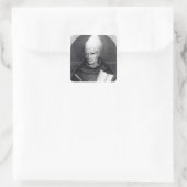 St Albertus Magnus, 1851 Quadratischer Aufkleber (Tasche)