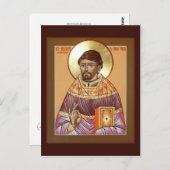 St. Alexander Hotovitsky Gebetskarte Postkarte (Vorne/Hinten)