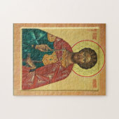 St. Alexander Nevsky Orthodox Christliches Symbol Puzzle (Horizontal)
