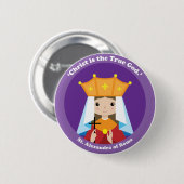 St. Alexandra von Rom Button (Vorne & Hinten)