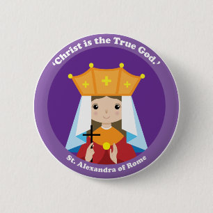 St. Alexandra von Rom Button