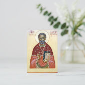 St. Alexis Toth of Wilkes-Barre Platzkarte (Stehend Vorderseite)