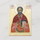 St. Alexis Toth of Wilkes-Barre Platzkarte (Vorderseite)