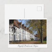St. Alexiusbegijnhof, Dendermonde, Belgien. Postkarte (Vorne/Hinten)