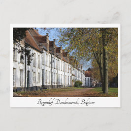St. Alexiusbegijnhof, Dendermonde, Belgien. Postkarte
