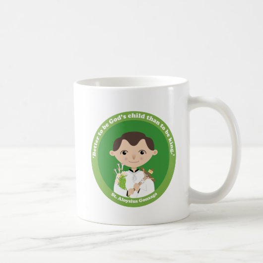 St. Aloysius Gonzaga Kaffeetasse (Rechts)