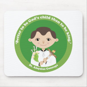 St. Aloysius Gonzaga Mousepad