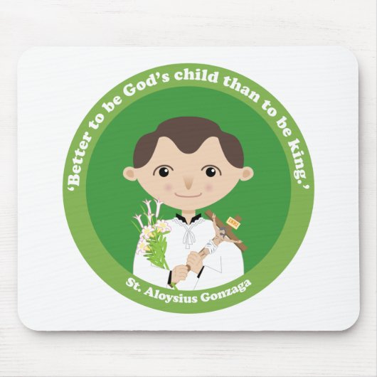 St. Aloysius Gonzaga Mousepad (Vorne)